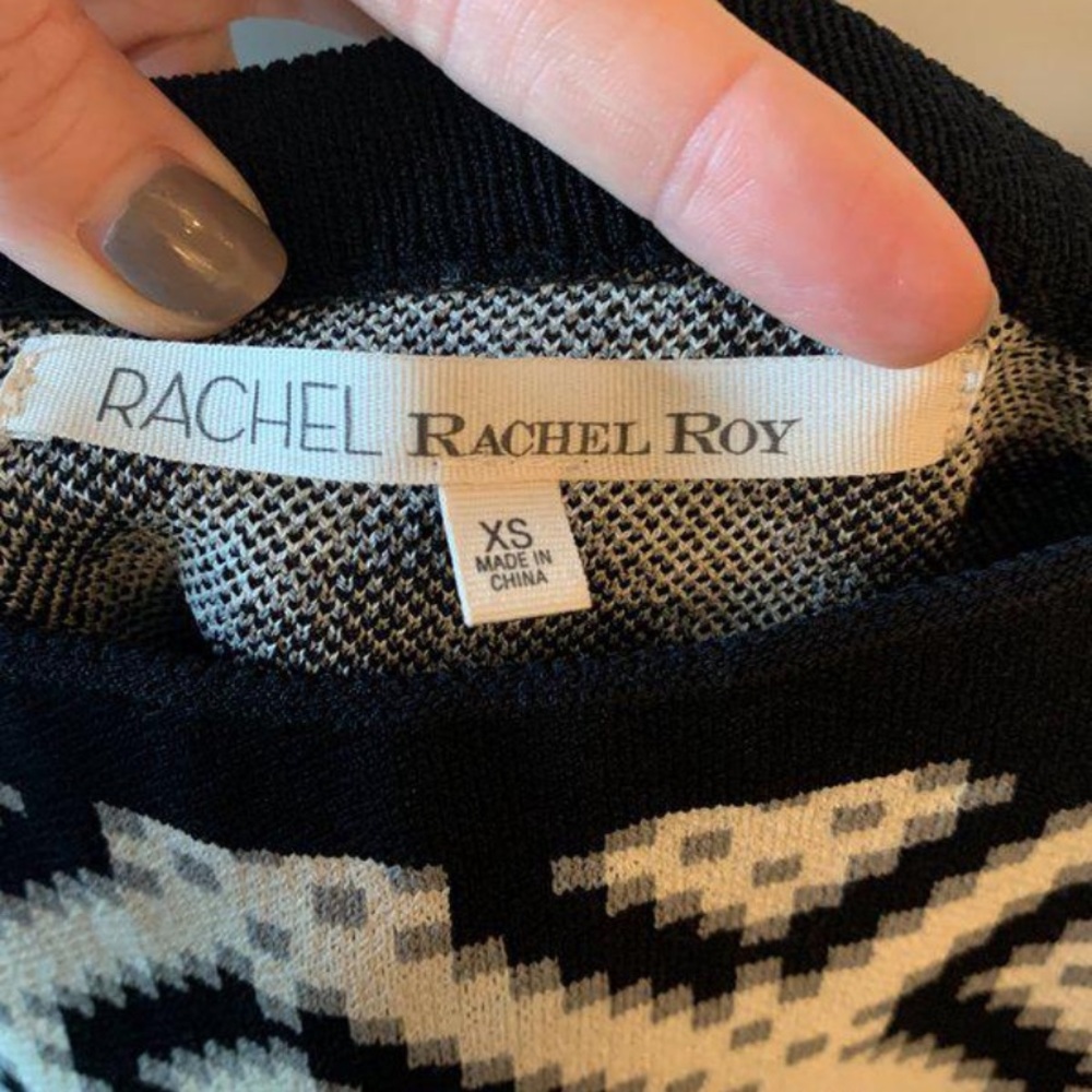 Rachel Roy patterned bandage mini skirt - Picture 3 of 3